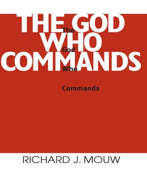 cover image of The God Who Commands